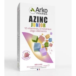 Arkopharma - Azinc vitalité junior - 30 comprimés