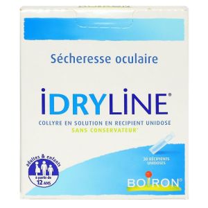 Boiron - Idryline Sécheresse Oculaire Collyre - 30 récipients unidose