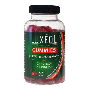 Nutravalia - Luxéol Force et croissance cheveux et ongles - 60 gummies
