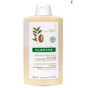Klorane - Shampoing nutrition et réparation au beurre de Cupuaçu Bio - 400ml