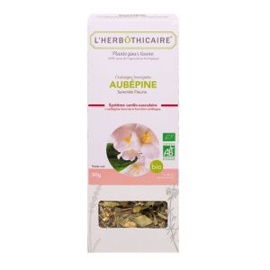 L'herboticaire - plante pour tisane aubépine - confort cardio-vasculaire - 50g