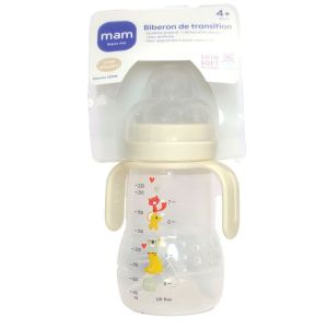 MAM - Biberon de Transition 4 Mois + - 220ml
