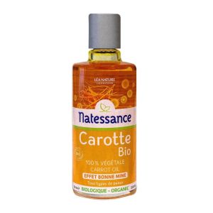 Natessance - Huile végétale de carotte 100 % végétale - 100 ml