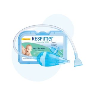 Perrigo - Respimer mouche bébé - 1 mouche bébé + 5 filtres