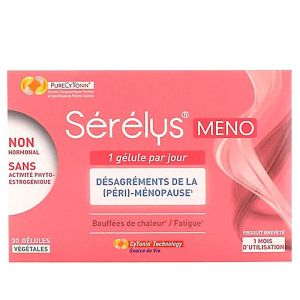 Serelys Pharma - Meno Désagréments de la (péri)-ménopause - 30 gélules