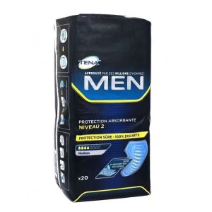 Tena men - Protections pour hommes Niveau 2 - 20 protections