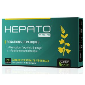 HepatoCalm - fonctions hépatiques - 20 comprimés