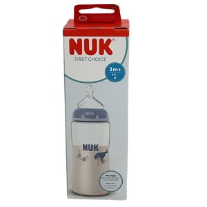 Nuk - Biberon First choice 3mois+ - 300mL