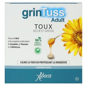 Aboca - GrinTuss Adulte - 20 comprimés