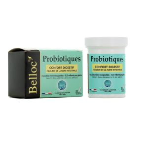 Belloc - Probiotiques confort digestif - 30 gélules végétales