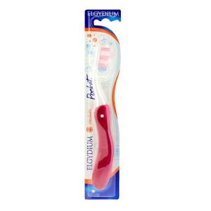 Elgydium - Brosse à dents Pocket - Brosse médium