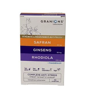 Granions - Anti-stress sérénité - 30 comprimés