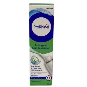 GSK - Prorhinel Solution Nasal Hygiène et soin du nez Aloé Vera - 100Ml