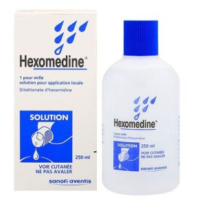 Hexomedine 1 pour mille - flacon de 250ml