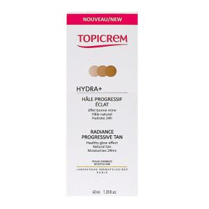 Topicrem - Hydra+ hâle progressif éclat 40ml
