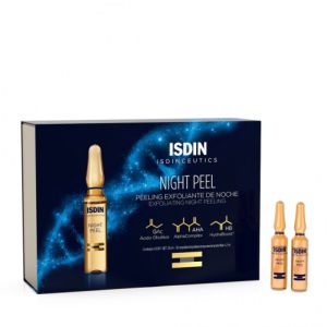 ISDIN - Peeling de nuit - 10 ampoules - 2 ml