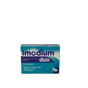 Johnson et johnson - Imodium Duo - 12 comprimés