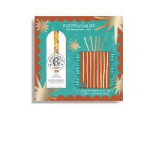 Roger & Gallet – Coffret Grand Bazar de Noël Bois d’Orange, parfum & diffuseur