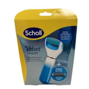 Scholl - Râpe électrique Velvet smooth bleue