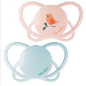 Duo de sucettes physiologiques – Oiseau - 6/18 Mois -  2 unités