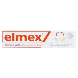Elmex - Dentitrice Anti-Caries Sans menthol - 75ml