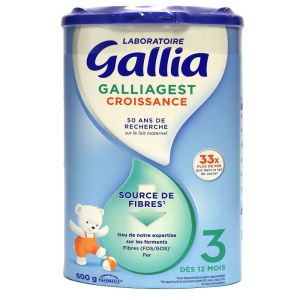 Gallia - Galliagest Croissance 3ème âge Lait en poudre - 800g