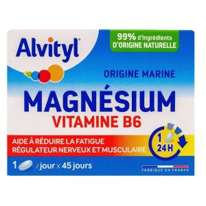 GoVital - Magnésium Vitamine B6 - 45 comprimés