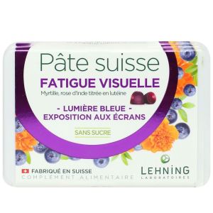 Lehning - Pâte suisse fatigue visuelle - 40 gommes