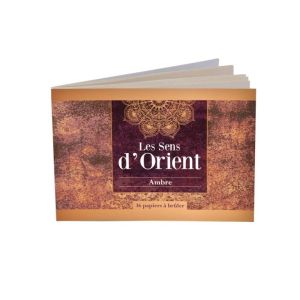 Les sens d'orient - 36 papiers à bruler