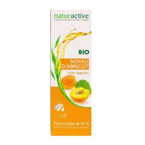 Naturactive - Huile végétale Abricot Bio - flacon de 50ml