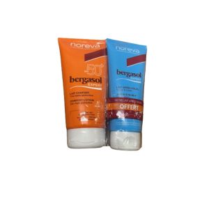 Noreva - Bergasol Expert lait confort SPF 50+ 150ml + lait après-soleil 100ml offert