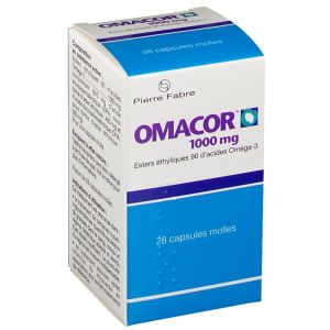 Pierre Fabre - Omacor 1000mg - 28 capsules molles