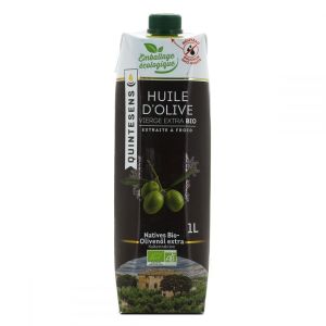 Quintesens - Huile d'olive vierge extra bio - 1 litre
