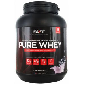 Eafit - Pure Whey construction musculaire myrtille - 750g