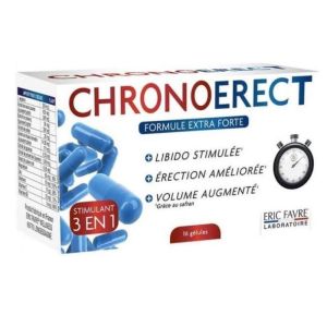 Eric Favre - Chronoerect formule extra forte - 16 gélules