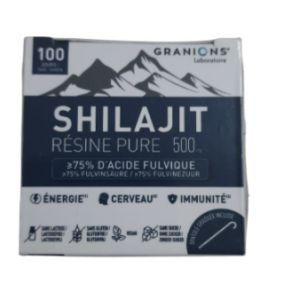 Granions - Shilajit Pure en Résine 500mg - 50g
