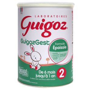 Guigoz - Guigozgest Lait 2Age - Poudre 780G