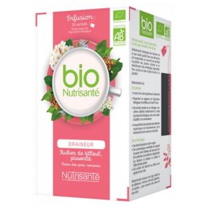 Nutrisanté - Infusion Bio Draineur - 20 sachets