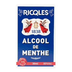Ricqlès - Alcool de menthe - Poivrée - 30 ml