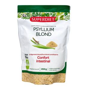 Superdiet - Psyllium blond confort intestinal - 200 g