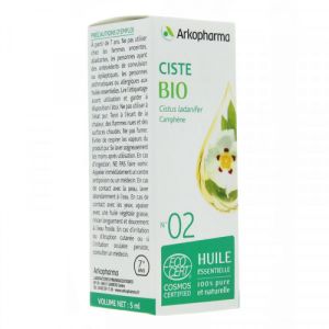 Arkopharma - Huile essentielle Ciste N°02 - 5 ml