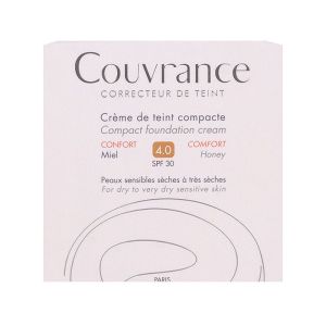 Avène - Couvrance - crème de teint compacte Confort SPF 30 - 10g - 4.0 Miel