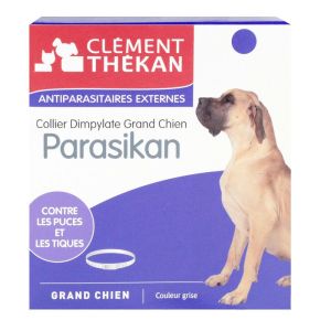 Clement thekan - Parasikan collier grand chien 70cm gris