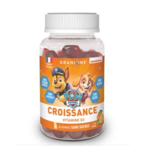 Granions - Croissance sans sucres goût orange - 60 gummies