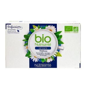 Nutrisanté - Infusion Bio Détente - 20 sachets