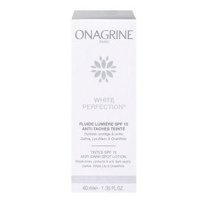 Onagrine - White perfection crème unifiante anti tâches SPF15 - 40 ml