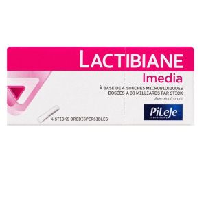 Pileje - Lactibiane Imedia - 4 sticks