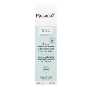 Placentor - Crème ultra-hydratante et régénérante - 200Ml