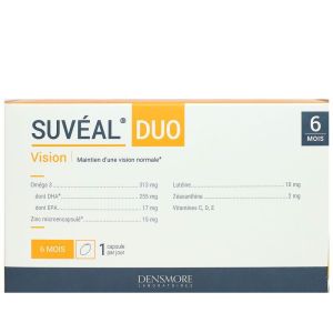Densmore - Suvéal duo vision - 180 capsules