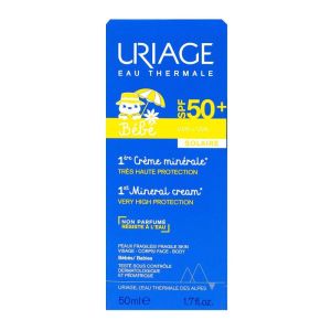 Uriage - 1ère crème minérale solaire SPF50+  - 50ML